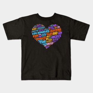 I love Los Angeles Kids T-Shirt